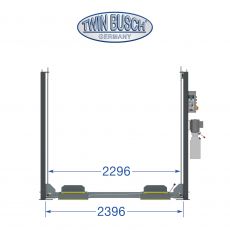 Elevator cu 4 coloane - 3600kg - Elevator parcare