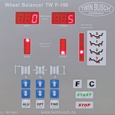 Masina de echilibrat roti semi automata TW F-150