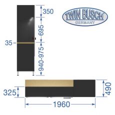 Dulap de scule profesional - TWWS15