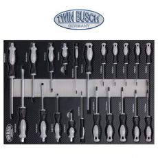 Carucior de scule profesional cu 7 sertare - echipat - TWW7G-5
