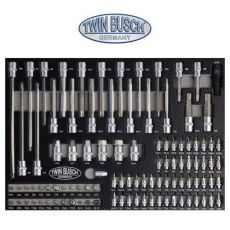 Carucior de scule profesional cu 7 sertare - echipat - TWW7G-5