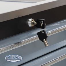 Carucior de scule profesional cu 7 sertare - echipat - TWW7G-5
