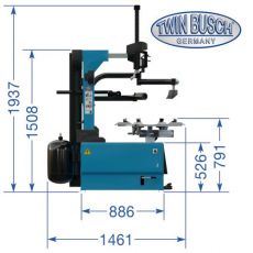 Masina jantat | brat ajutator pneumatic rabatabil - TWX-36WDK