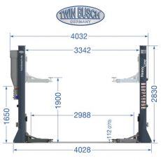Elevator cu 2 coloane 5 tone - Heavy‑Line - Grey Line